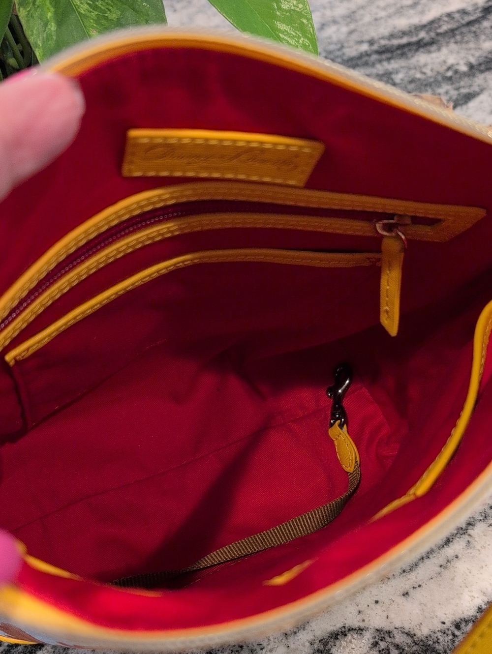 Dooney & Bourke Floral Crossbody Bag - Picture 7 of 9